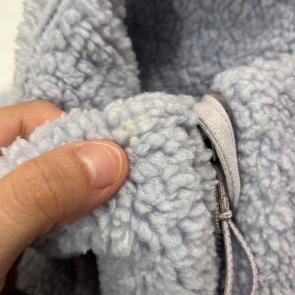 Lululemon Scuba Oversized Fleece Funnel Neck XS/S Winter Cozy Purple Athleisure - Picture 10 of 12